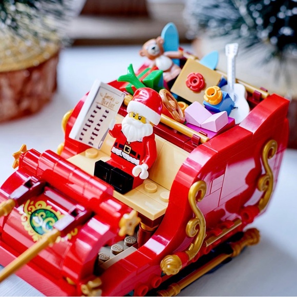 LEGO CHRISTMAS SANTA’S SLEIGH 40499 LEGO HOLIDAY SET COLLECTABLE CHRISTM… - Picture 3 of 6